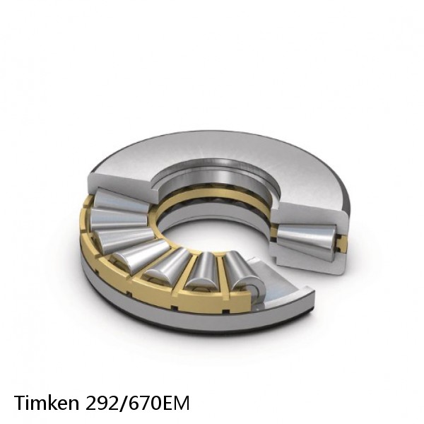 292/670EM Timken Thrust Spherical Roller Bearing