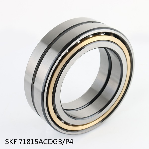 71815ACDGB/P4 SKF Super Precision,Super Precision Bearings,Super Precision Angular Contact,71800 Series,25 Degree Contact Angle #1 small image