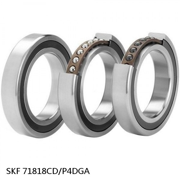 71818CD/P4DGA SKF Super Precision,Super Precision Bearings,Super Precision Angular Contact,71800 Series,15 Degree Contact Angle